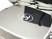 Chanel Runway Compact Powder Minaudiere Resin Plexiglass Box Bag In White - 2