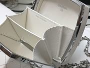 Chanel Runway Compact Powder Minaudiere Resin Plexiglass Box Bag In White - 6