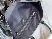 Louis Vuitton Keepall Silver Stripe M40567  - 3
