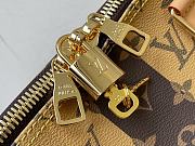 Louis Vuitton Keepall Silver Stripe In Brown M40567  - 2