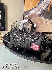 Louis Vuitton Keepall XS Other Leather Black 20cm - 1