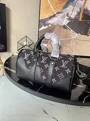 Louis Vuitton Keepall XS Other Leather Black 20cm - 4
