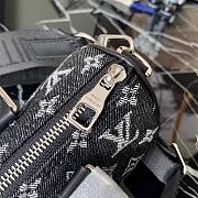 Louis Vuitton Keepall XS Other Leather Black 20cm - 3