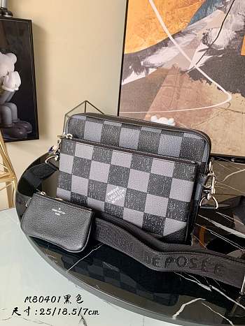 Louis Vuitton Trio Messenger Damier N80401 