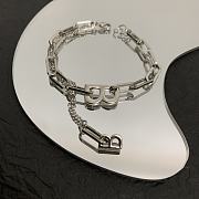 Balenciaga Bracelet Silver - 5