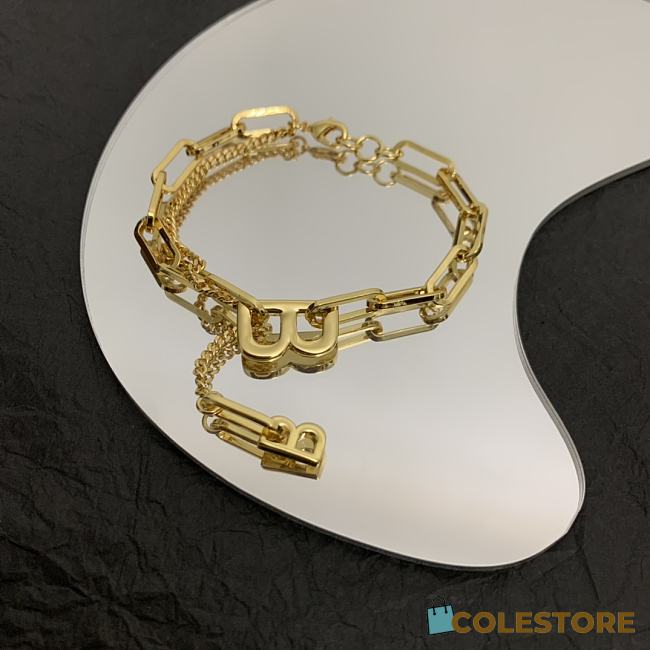 Balenciaga Bracelet Gold - 1