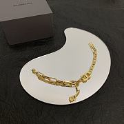 Balenciaga Bracelet Gold - 5