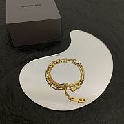 Balenciaga Bracelet Gold - 3