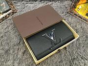 Louis Vuitton Black Wallet 61738  - 1