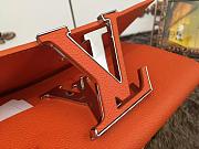 Louis Vuitton Black Wallet In Orange 61738 - 6