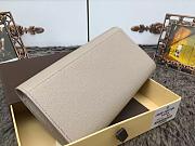 Louis Vuitton Black Wallet In Creme 61738  - 5