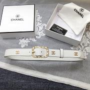 Chanel Belt In White - 4