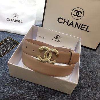 Chanel Pearl Double C Belt