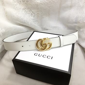 Gucci Double G In White