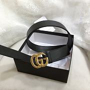 Gucci Double G Belt In Black - 5