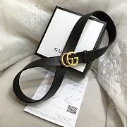 Gucci Double G Belt In Black - 4