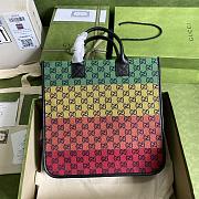 Children's GG Multicolor Tote Bag 550763 Size 33.5x31.5x7.5cm - 4