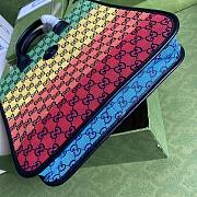 Children's GG Multicolor Tote Bag 550763 Size 33.5x31.5x7.5cm - 2