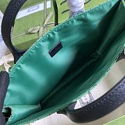 Children's GG Green Tote Bag 550763 Size 33.5x31.5x7.5cm - 3