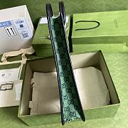 Children's GG Green Tote Bag 550763 Size 33.5x31.5x7.5cm - 2