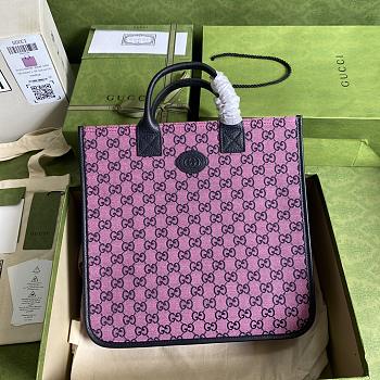 Children's GG Pink Tote Bag 550763 