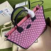 Children's GG Pink Tote Bag 550763  - 2
