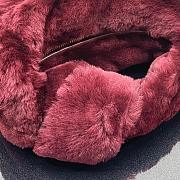 Bottega Veneta Shearling Mini BV Jodie Mystic Size 27×23×8cm - 3