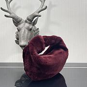 Bottega Veneta Shearling Mini BV Jodie Mystic Size 27×23×8cm - 4