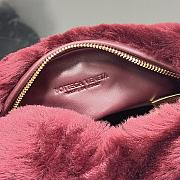 Bottega Veneta Shearling Mini BV Jodie Mystic Size 27×23×8cm - 5