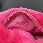Bottega Veneta Shearling Mini BV Jodie Mystic In Pink - 6