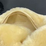 Bottega Veneta Shearling Mini BV Jodie Mystic In Light Yellow  - 2