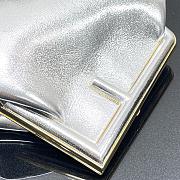 Fendi First Medium Silver 8BP127 Size 32.5x15x23.5cm - 4
