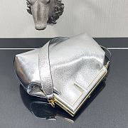 Fendi First Medium Silver 8BP127 Size 32.5x15x23.5cm - 3