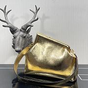 Fendi First Medium Gold 8BP127 Size 32.5x15x23.5cm - 6