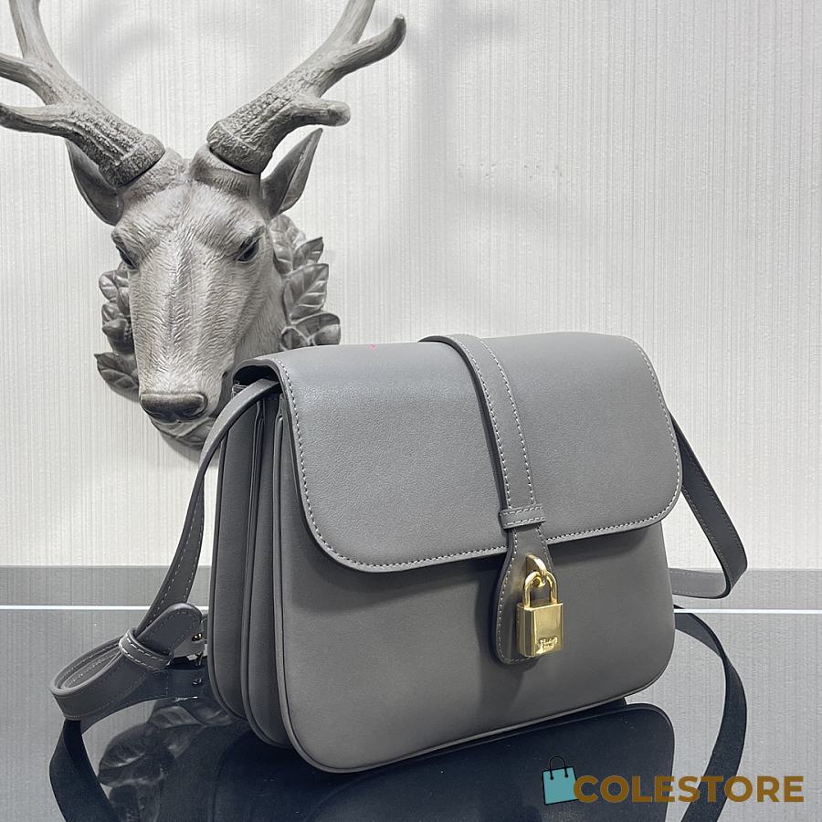 Celine Medium Tabou Shoulder Bag in Gray