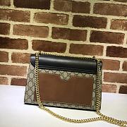 Gucci Padlock Canvas Leather Bag 409486 Size 30x19x10cm - 3