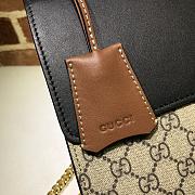 Gucci Padlock Canvas Leather Bag 409486 Size 30x19x10cm - 6