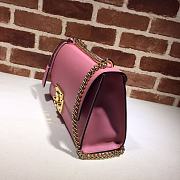 Gucci Padlock In Pink Leather 409486 Size 30x19x10cm - 2