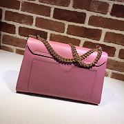 Gucci Padlock In Pink Leather 409486 Size 30x19x10cm - 6