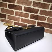 Gucci Padlock In Black Leather 409486 - 3