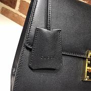 Gucci Padlock In Black Leather 409486 - 6