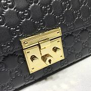 Gucci Padlock Signature Shoulder Bag 409486 Size 30x19x10cm - 5
