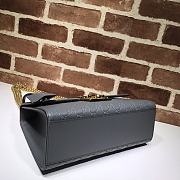 Gucci Padlock Signature Shoulder Bag In Grey 409486 Size 30x19x10cm - 2