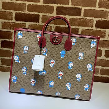 Gucci X Doraemon Large Bag 653952 Size 43x34x18cm