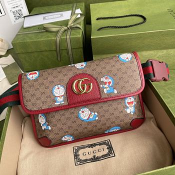 Doraemon x Gucci Mini Belt Bag 647801 Size 24x16x3cm