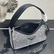 Prada Satin Mini Bag With Artificial Crystal 1NE515  - 6