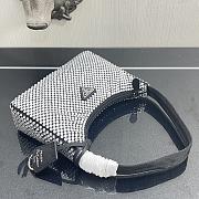 Prada Satin Mini Bag With Artificial Crystal 1NE515  - 4