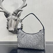 Prada Satin Mini Bag With Artificial Crystal 1NE515  - 3