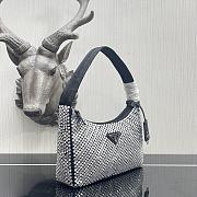 Prada Satin Mini Bag With Artificial Crystal 1NE515  - 2