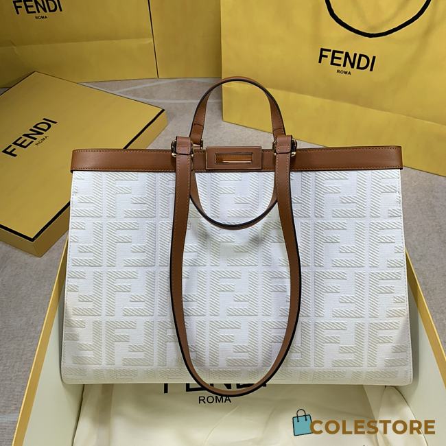 Fendi Peekaboo x Tote Hand Bag Size 41X29X14cm - 1